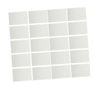 UKCOCO 20 Pièces Plaques Aluminium Sublimables Blanks Résistants pour Transfert Thermique Diy Cadres Photos et Signalétique