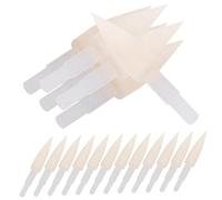 UKCOCO 20 pièces Pointe de Stylo Éponge Souple pour Calligraphie Têtes de Brosse Éponge de Remplacement Accessoires de Stylo pour Dessin et Flexible