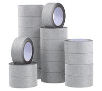 UKCOCO 20 Rouleaux Ruban Adhésif Washi à Paillettes Argenté 15 Mm X 5 M, Décoratif pour Scrapbooking, Loisirs Créatifs et Emballage, Outils de Bricolage, Ensemble Rubans Brillants