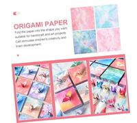 UKCOCO 200 feuilles Papier Origami Carré Coloré Double Face pour Bricolage DIY Créatif Garçon Fille et Adultes Pliables pour Loisirs et Artisanat
