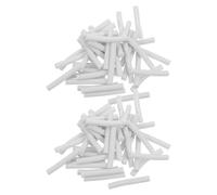 UKCOCO 200 Gommes de Rechange Blanches Allongées pour Porte-Mines - Assortiment 200 Pièces pour Artistes et Écoliers Gomme Précise sans Traces pour Dessin Écriture et Travaux Scolaires