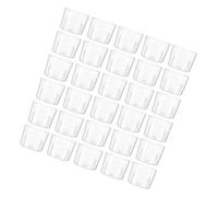 UKCOCO 200 pièces Lot de Gobelets Transparents Gradués Petits Doseurs Plastique Résistants pour Artisanat Peinture et Laboratoire Réutilisable