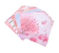 UKCOCO 200 pièces Papier Origami Double Face Carré Papier Cartonné Couleur Vives pour DIY Scrapbooking et Artisanat Facile à Plier et Adapté Débutants et Experts