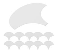 UKCOCO 200 pièces Shell Shaped Paper Sewing Templates Quilting Templates For Patchwork And DIY Embroidery