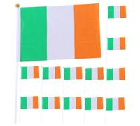 UKCOCO 20pièces Drapeau De Irlande Portable Mini Drapeau Pour Et Sports Décoration De Jardin Et Événements