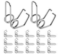 UKCOCO 20pièces Ressort De Valve De Trompette Kit Pour Réparation D’Instruments De Musique Accessoires De Maintenance Compacts Pour Trompettes Et Cornets En Fer