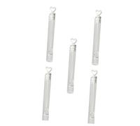 UKCOCO 24 pièces Bouteilles Vides à Bulles Forme de Coeur Contenants Élégants pour Mariages Fêtes et Événements Spéciaux Accessoires Souvenirs Inoubliables