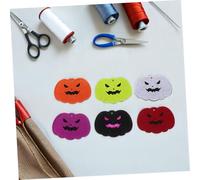 UKCOCO 24 Pièces Brodés Citrouille Halloween Accessoires Feutre Colorés pour Décoration Diy Fête et Costume pour Maison et Extérieur