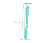 UKCOCO 24 pièces Flexible Plastic Hair Perm Rods Curling Rollers For Women Versatile Hair Perm Kit Easy DIY Styling Tools