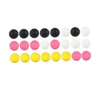 UKCOCO 24 pièces Lot de Balles Mousse Colorées PU Souples pour Entraînement Intérieur et Extérieur Balle Dentraînement Golf Légère et Flexible Pratique pour Amateurs et Garçon Fille
