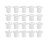 UKCOCO 24 Pièces Protecteur Anti-Abeilles pour Mangeoire à Fleurs | Plastique 1,10x1,10x0,90cm, Installation Facile, Observation Claire, Usage Extérieur