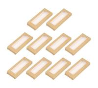 UKCOCO 24pièces Plateau à Faux Cils Boîte Pratique pour Rangement Étui Transparent pour Voyages et Stockage Quotidien