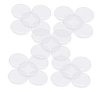UKCOCO 25 pièces Couvercles de Montre Acrylique Transparent pour de Montre Accessoires de Réparation DIY