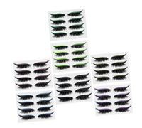 UKCOCO 28 paires Autocollants Eyeliner Pailletés Bande Adhésive Réutilisable pour Maquillage des Yeux Confortable et Couleurs pour Usage Quotidien et Voyage