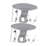 UKCOCO 2ensembles Crochet de Verrouillage de Porte et Poignée pour Lave-linge à Chargement Frontal Lot Rechange Facile à Installer