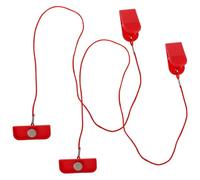 UKCOCO 2pcs Clé Magnétique D'arrêt d'urgence pour Tapis Roulant Connexion Magnétique Sécurisée en Abs Compatible Machines de Course en Salle de Sport