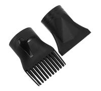 UKCOCO 2pcs Embouts pour Sèche-cheveux Universels en Plastique Épaissi, Buse de Sèche-cheveux Robuste Compatible 4.0-4.3cm, Améliore la Douceur des Cheveux Bouclés, Salon et Voyage