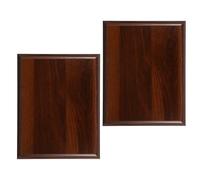 UKCOCO 2pcs Plaques de Récompense en Bois Massif Soi-même, Gravure Diy, Finition Non Vernie, pour Cérémonie Sportive ou Décoration sur Table