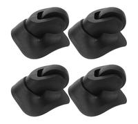UKCOCO 2pcs roulettes Silencieuses pour Bagages en Abs, Roues de Valise Universelles à Rotation Pivotante, Accessoires de Remplacement pour Voyage