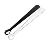UKCOCO 2pièces Aide à Chaussures à Long Manche Plastique -pied Portable Pour Hommes Femmes Voyage Seniors Garçon Fille