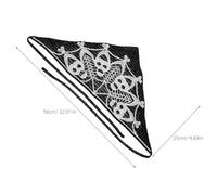 UKCOCO 2pièces Bandana Au Crochet Motif Crâne Et Araignée Style Gothique Pour Femmes Et Filles Lot De Bandeaux Tricotés