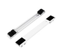 UKCOCO 2pièces Base De Réfrigérateur Et Support De Machine à Laver Avec Roulettes Socle Pour Sèche-linge Et Appareils Lourds Stable