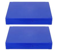 UKCOCO 2pièces Boîte de Rangement pour Diapositives Pathologiques Plastique Emplacements Organisation Légère Portable pour Laboratoire et Éducation