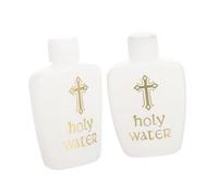 UKCOCO 2pièces Bouteilles Eau Bénite Plastique pour Aromathérapie Conteneurs pour Cosmétiques Et Rituels Religieux