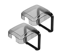UKCOCO 2Pièces Couvercle de Prise Murale Étanche Boîte à Prises Électrique Extérieure pour Salle de Bain Environnements Humides Protection Eau Humidité