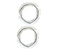 UKCOCO 2pièces Diffuseur De Lumière Douce pour Anneau Lumineux Chaussette Réflecteur Translucide pour Photographie De Portrait Produit Compatible avec Divers Types Anneaux Lumineux