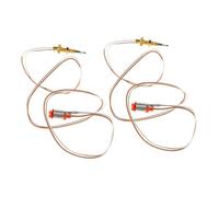 UKCOCO 2pièces Dispositif De Sécurité à Thermocouple Pour à Gaz Aiguille Allumage Intégrée Avec Détection Automatique De Flamme Pour Four Et Chauffage Protection Extinction