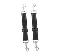 UKCOCO 2pièces Laisse pour Chien avec Rallonge De Collier Clips De Sécurité Fixation Rapide Connecteur pour Harnais Réglable pour Promenades