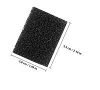 UKCOCO 2pièces Lot de Éponges à Maquillage pour Cicatrices à Effets Spéciaux à Estomper le Maquillage Noires