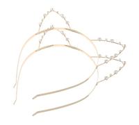 UKCOCO 2pièces Lot De Serre-têtes Oreilles De Chat Bandeau Fête Cosplay Fille Accessoire Cheveux Mignon