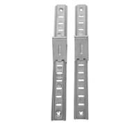 UKCOCO 2pièces Lot De Supports Étagère De Réfrigérateur Avec Clips Et Vis Pour Armoires Froides Et Congélateurs Barres