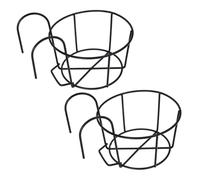 UKCOCO 2pièces Mangeoire à Foin pour Support à Herbe Suspendu Porte-Foin Métal Râtelier à Foin pour Petits Animaux