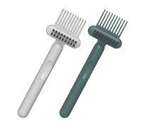 UKCOCO 2pièces Outil De Nettoyage Pour Brosse à Cheveux Peigne Enlève Les Poils Brosse à Poussière Compact Et Pratique