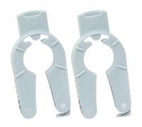 UKCOCO 2pièces Ouvre-boîte Multifonction Ouvre-bocal Ouvre-capsule Antidérapant pour Bouteilles Conserve et Sushis Poignée Confortable pour Personnes Main Faible ou Couleur