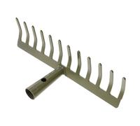 UKCOCO 2pièces Râteau De Jardin avec Tête Remplaçable Râteau Arbustes Outil De Jardinage pour Pelouse Et Entretien