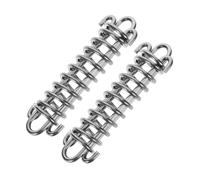 UKCOCO 2pièces Ressort Amortisseur De Laisse pour Chien Ressorts Amortisseurs De Câble Robuste Attache De Laisse Rétractable De Tension De De pour Promenades