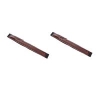 UKCOCO 2pièces Stylus Pen Case PU avec Élastique pour Et Transport Pratique Compatible avec Pencil Couleur Café