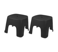 UKCOCO 2pièces Tabouret pour Toilette Plastique Marchepied Antidérapant pour Adultes pour Salle De Bain Et Maison