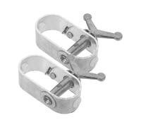 UKCOCO 2Pièces Tendeur de Câble Métallique Robuste pour Clôtures et Tension de Fils Mini Treuil Acier pour Applications