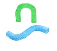 UKCOCO 2pièces Tunnel Flexible pour Hamster Et Rat Jouet Activité Et Exploration pour Petits Animaux Lot de Tubes Pliables