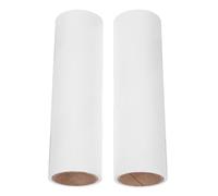 UKCOCO 2rouleaux Anti-Peluches Réutilisable pour Vêtements Nettoie Facilement Poils Et Débris Recharge Collante avec Rouleau