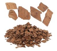 UKCOCO 2sacs French Toasted Oak Chips for Wine Making Medium Toasted Oak for Home Brewing Enhance Wine Flavor and Aroma Supply of Each