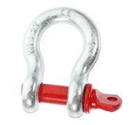UKCOCO 2T Manille Galvanisée Outil de Levage Robuste avec Goupille à Vis Corrosion et pour Remorquage et Applications hors Route