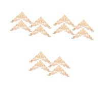 UKCOCO 3 Ensembles Appliques Sculptées Décoratives pour Meubles Décalcomanies Traditionnelles De Style Chinois 4 Pièces * 3