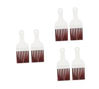 UKCOCO 3 Ensembles Brosse De Nettoyage Nettoyeur Aileron Du Condenseur Du Climatiseur Pour Ailette Petit Outils D'aileron Pinceau Outils De Nettoyage Abdos Blanche 2 Pièces * 3