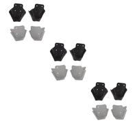UKCOCO 3 Ensembles Chaussures De Skate Patins À Roues Patins À roulettes Patins À roulettes Protections pour Adultes Bleu avec Équipement De Protection pour 2 Paires*3
